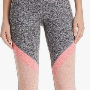 Beyond Yoga Color Block Spacedye Pink Leggings M